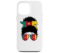 Cameroonian Girl Bandiera Camerun Orgogliosa donna camerunese Custodia per iPhone 13 Pro Max
