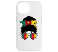 Cameroonian Girl Bandiera Camerun Orgogliosa donna camerunese Custodia per iPhone 14