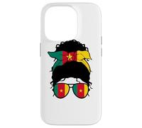 Cameroonian Girl Bandiera Camerun Orgogliosa donna camerunese Custodia per iPhone 14 Pro