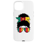 Cameroonian Girl Bandiera Camerun Orgogliosa donna camerunese Custodia per iPhone 15 Plus