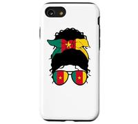 Cameroonian Girl Bandiera Camerun Orgogliosa donna camerunese Custodia per iPhone SE (2020) / 7/8