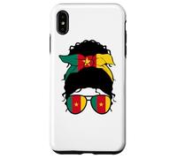 Cameroonian Girl Bandiera Camerun Orgogliosa donna camerunese Custodia per iPhone XS Max