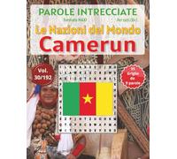 Camerun - Parole Intrecciate: Passatempo mentale senza schermo per relax, viaggi e pause