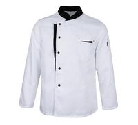 Camice da Cuoco a Maniche Lunghe Cappotto Camerieri D'albergo Cocina Uniforme