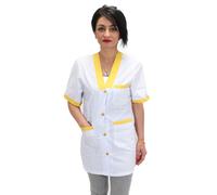 CAMICE DA LAVORO CASACCA DONNA ALIMENTARI SUPERMERCATO MADE IN ITALY