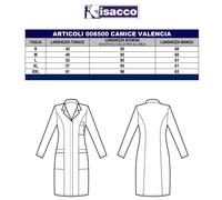 CAMICE DA LAVORO DONNA BIANCO COTONE PER MEDICO DOTTORE LABORATORIO FARMACISTA