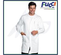 CAMICE MEDICO UOMO ANTIACIDO SOLFORICO ISACCO