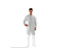 Camice polifilm polipropilene conf. 10 pz bianco monouso gr 30