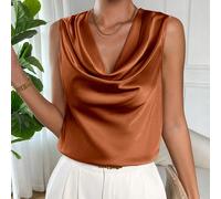 Camicetta bianca elegante e comoda, da donna, di taglia grande, adatta per la primavera e l'estate, per l'ufficio, il lavoro, l'abbigliamento da sera, le uscite, le cerimonie e ogni occasione 0XL,1XL,
