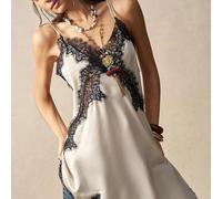 Camicetta da donna casual estiva, adatta per pendolarismo, occasioni formali, vacanze, romanticismo ed eleganza, stile francese da spiaggia e bohémien, per festival di musica country, in raso con dett