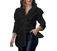 Camicetta da donna di campagna con volant bianco pirata top da donna costume da suore pirata camicetta bianca corsetto marrone arancione vittoriano Carmenbluse pantaloni gotici travestimento luminoso