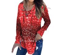 Camicetta da donna in tinta unita con scollo a V, a maniche lunghe, casual, morbida, temperamento, calda, set da donna, c, 3XL