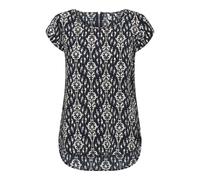 ONLY Onlvic S/S AOP Top Noos Ptm, Nero, 48 Donna