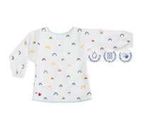 Camicetta impermeabile BabyToLove | Casacca impermeabile per bambini | Vestiti che restano puliti | Protezione per i pasti e le attività creative | Rainbow
