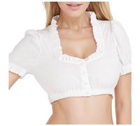 Camicetta nera da donna elegante classica Halloween birra, base normale, piccola camicia, petto avvolto, biancheria intima donna estate, bianco, 3XL