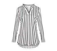 Camicetta Premaman per Allattamento, Maglietta per Allattamento al Seno, Scollo a V, Maniche Corte, Top Maglia da Allattamento,Blusa da Allattamento e Sleep Canotta Base,Vestiti (White, XXL)