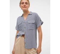 Camicetta rigata maniche corte Blu XS A righe