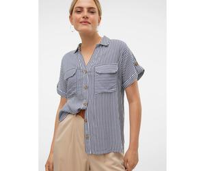 Camicetta rigata maniche corte Blu XS A righe