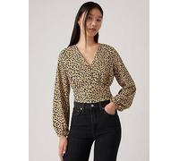 Camicetta Tamara a manica lunga Multicolore / New Stella Leopard Almond Buff levi > clothing > women