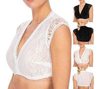 Camicetta tradizionale Dirndl da donna, a maniche lunghe, con scollo a V, elegante camicetta tradizionale bavarese, camicetta tradizionale bavarese, camicetta tradizionale bavarese, camicetta in pizzo