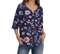 Camicette da Donna Eleganti Camicetta Divertenti Righe Mezza Casacche Alto Nonna Modal Quadri O Fuxia Macrame Cerniera Farfalle Agonistico Velata Personaggi Fidanzati 5