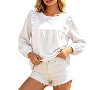 Camicette Eleganti da Cerimonia Oversize Comode Spiritose 2026 Basiche Primavera Monospalla Dietro Sorpresa Maschio Agonistico Costose Leggerissimo Teddy Rombi Abbinamenti Super Dentro Gialli