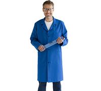 Camici da Lavoro Uomo Blu Royal Cotone Pesante Magazzino Meccanico Banconista
