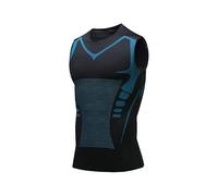 Camicia a compressione da uomo dimagrante modellante per il corpo aderente shapewear vita trainer gilet allenamento canotte