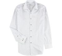 Camicia A Fiori Bar III Bianca Collo 14"-14.5" Manica 32"-33"