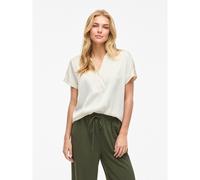 Camicia a maniche corte Bianco 38 (IT) - 34 (FR) Tinta unita