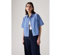Camicia a maniche corte Blu M A righe