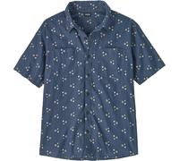 Camicia a maniche corte Patagonia Bleu XL