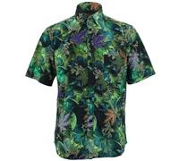 Camicia A Maniche Corte Regular Fit Loud Originals Floral Tunnel Vines Uomo