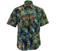 Camicia A Maniche Corte Regular Fit Loud Originals Floral Tunnel Vines Uomo