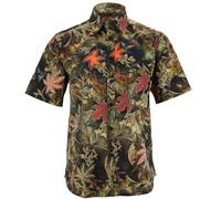 Camicia A Maniche Corte Regular Fit Loud Originals Floral Tunnel Vines Uomo