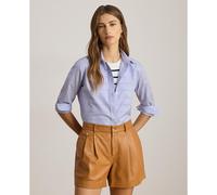 Camicia a maniche lunghe Blu S Tinta unita