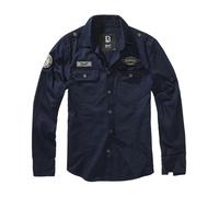 Camicia a maniche lunghe Brandit Luis Vintage Bleu XL
