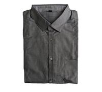 Camicia A Maniche Lunghe Button Down Grigia Carbon Di John Varvatos $228 NWT