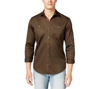 Camicia A Maniche Lunghe Button Up I.N.C. Per Uomo Claudius