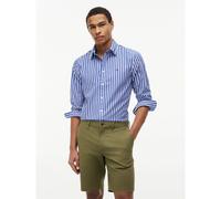 Camicia a maniche lunghe in popeline Blu S A righe