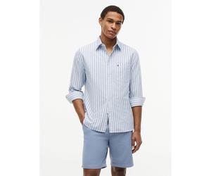 Camicia a maniche lunghe Oxford Blu L A righe