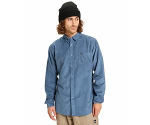 Camicia a maniche lunghe smoke trail cord Blu XS Fantasia