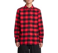 Camicia A Maniche Lunghe Volcom Caden A Quadri - Lifeguard Red