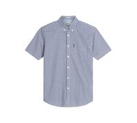 Camicia A Quadri Gingham Ben Sherman Signature Per Uomo Blu Scuro, 2XL-5XL