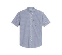 Camicia A Quadri Gingham Ben Sherman Signature Per Uomo Blu Scuro, 2XL-5XL