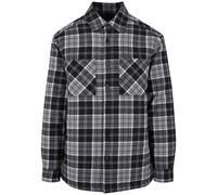 Camicia a quadri trapuntata Urban Classics Noir XL