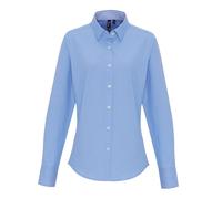 Camicia A Righe Con Maniche Lunghe Premier Per Donne