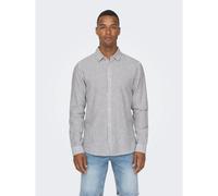 ONLY & SONS Camicia da Uomo, Navy Scuro, XXL