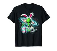 Camicia Alien Easter Bunny Cosmic Egg Painter Maglietta