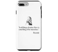 Camicia Aristotele su Marvelous Nature Aristotele Filosofia Custodia per iPhone 7 Plus/8 Plus